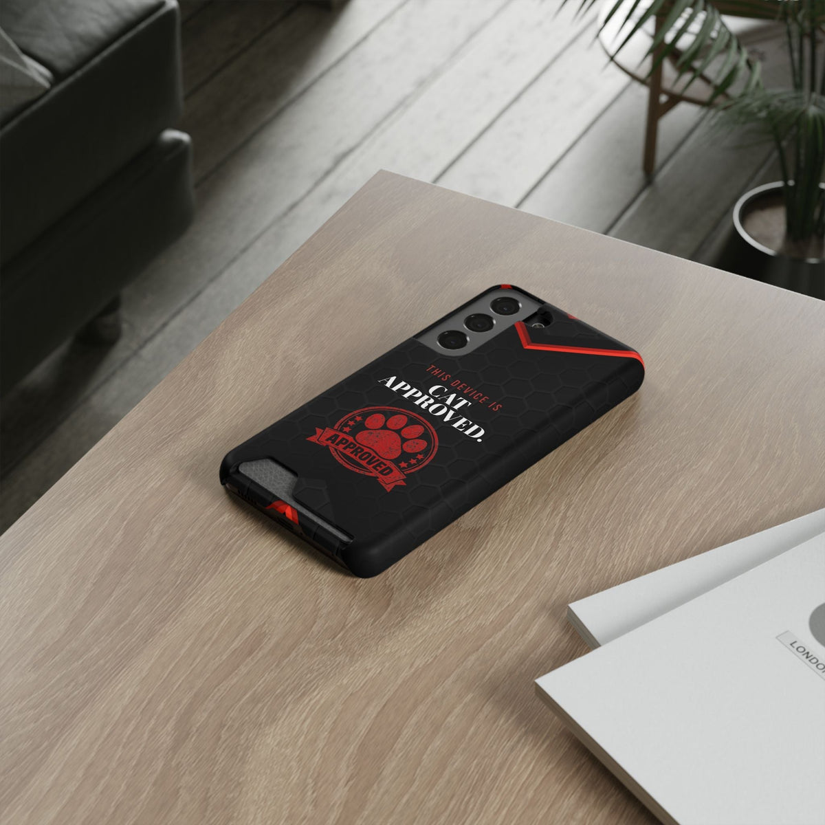 Funda Samsung Galaxy Aprobada por Gatos — Edición Clasificada