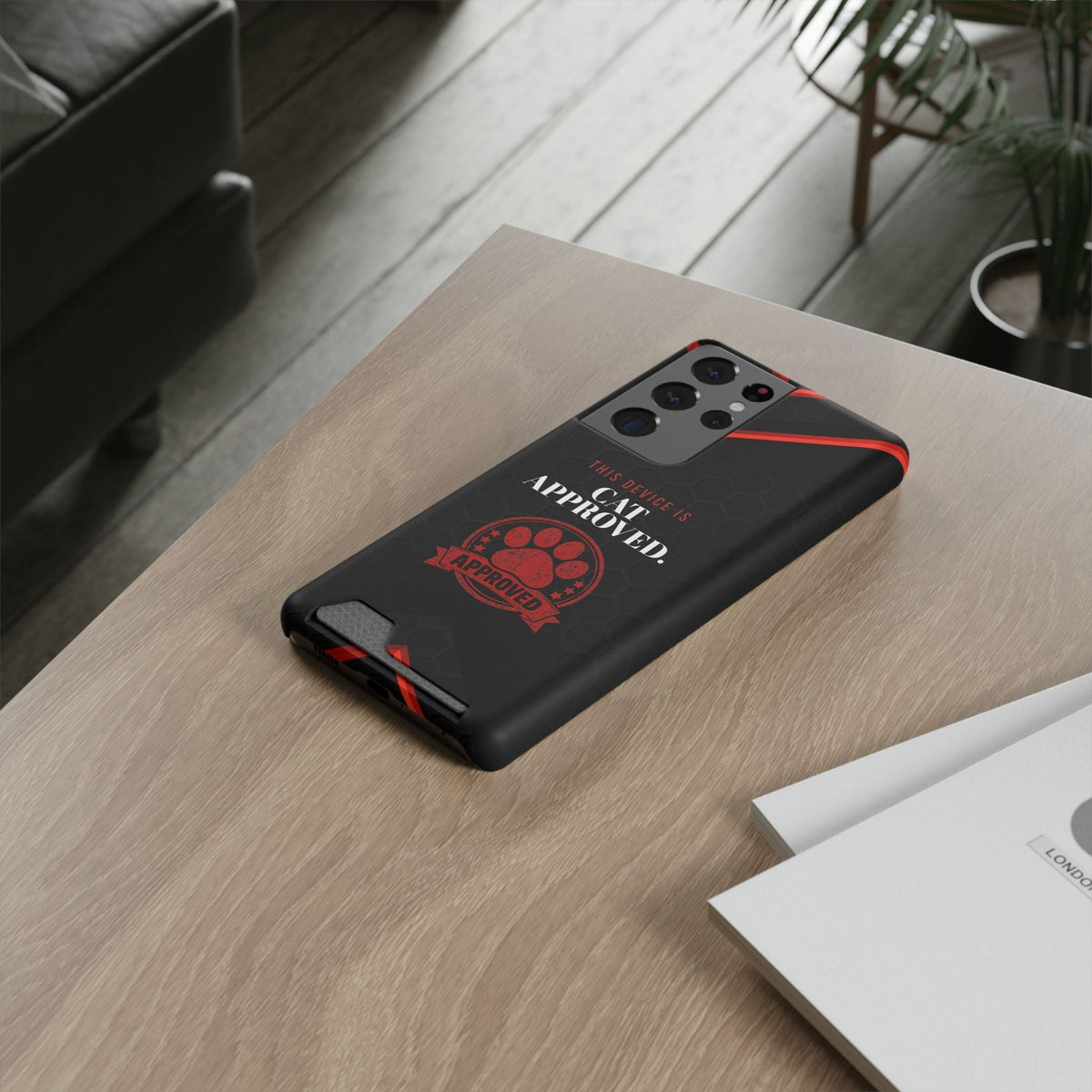 Funda Samsung Galaxy Aprobada por Gatos — Edición Clasificada