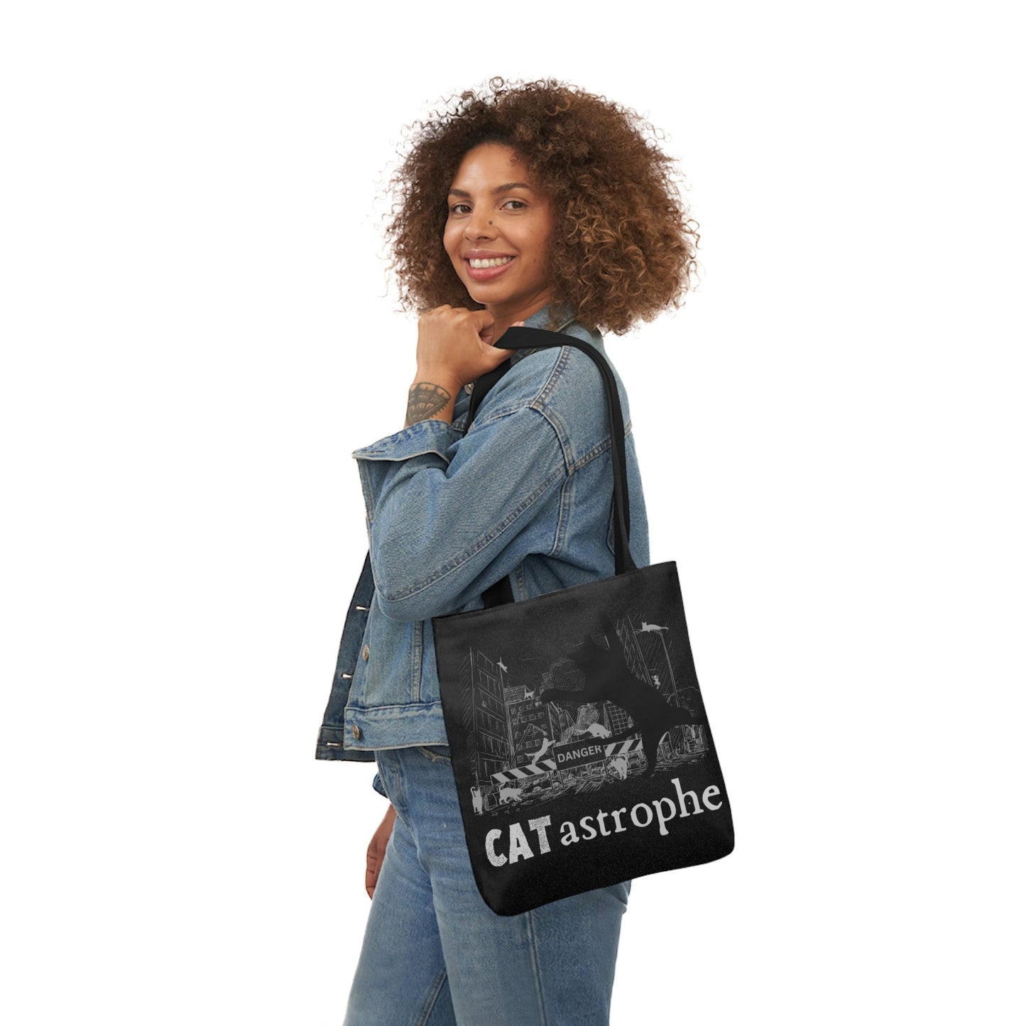 CAT-astrophe Canvas Tote Bag