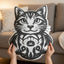 Cat / Dog Illusion Pillow — Pick a Side