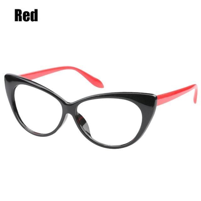 Lunettes de lecture en forme de chat pour femmes