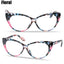 Lunettes de lecture en forme de chat pour femmes
