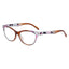 Stylish Cat Eye Reading Glasses for Men and Women - Lightweight Anti-Glare Eyewear with Blue Light Protection (+1.00 to +4.0) - Korvel