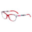 Stylish Cat Eye Reading Glasses for Men and Women - Lightweight Anti-Glare Eyewear with Blue Light Protection (+1.00 to +4.0) - Korvel