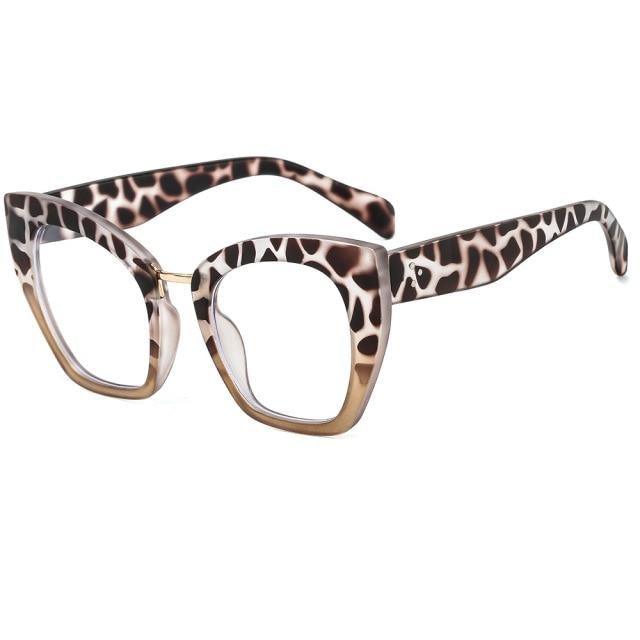 Lunettes de blocage de la lumière bleue en forme d'yeux de chat pour hommes et femmes