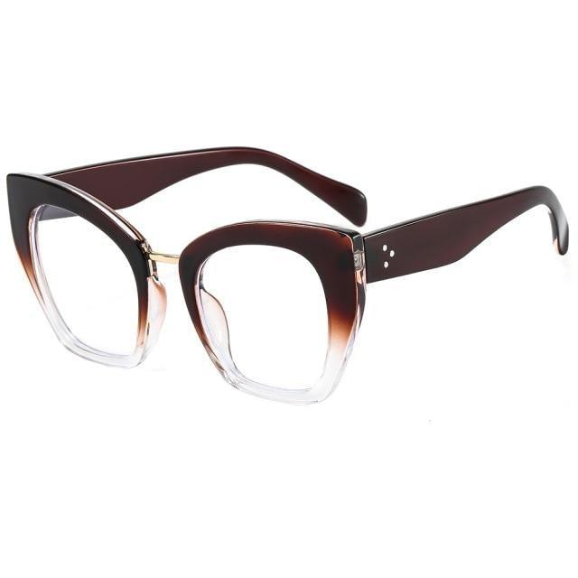 Lunettes de blocage de la lumière bleue en forme d'yeux de chat pour hommes et femmes