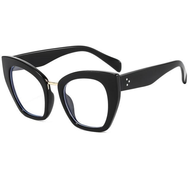 Lunettes de blocage de la lumière bleue en forme d'yeux de chat pour hommes et femmes