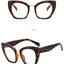 Lunettes de blocage de la lumière bleue en forme d'yeux de chat pour hommes et femmes