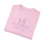 Camiseta unisex teñida a la prenda Cat Family Bond