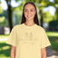 Camiseta unisex teñida a la prenda Cat Family Bond
