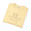 Camiseta unisex teñida a la prenda Cat Family Bond