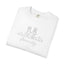 Camiseta unisex teñida a la prenda Cat Family Bond