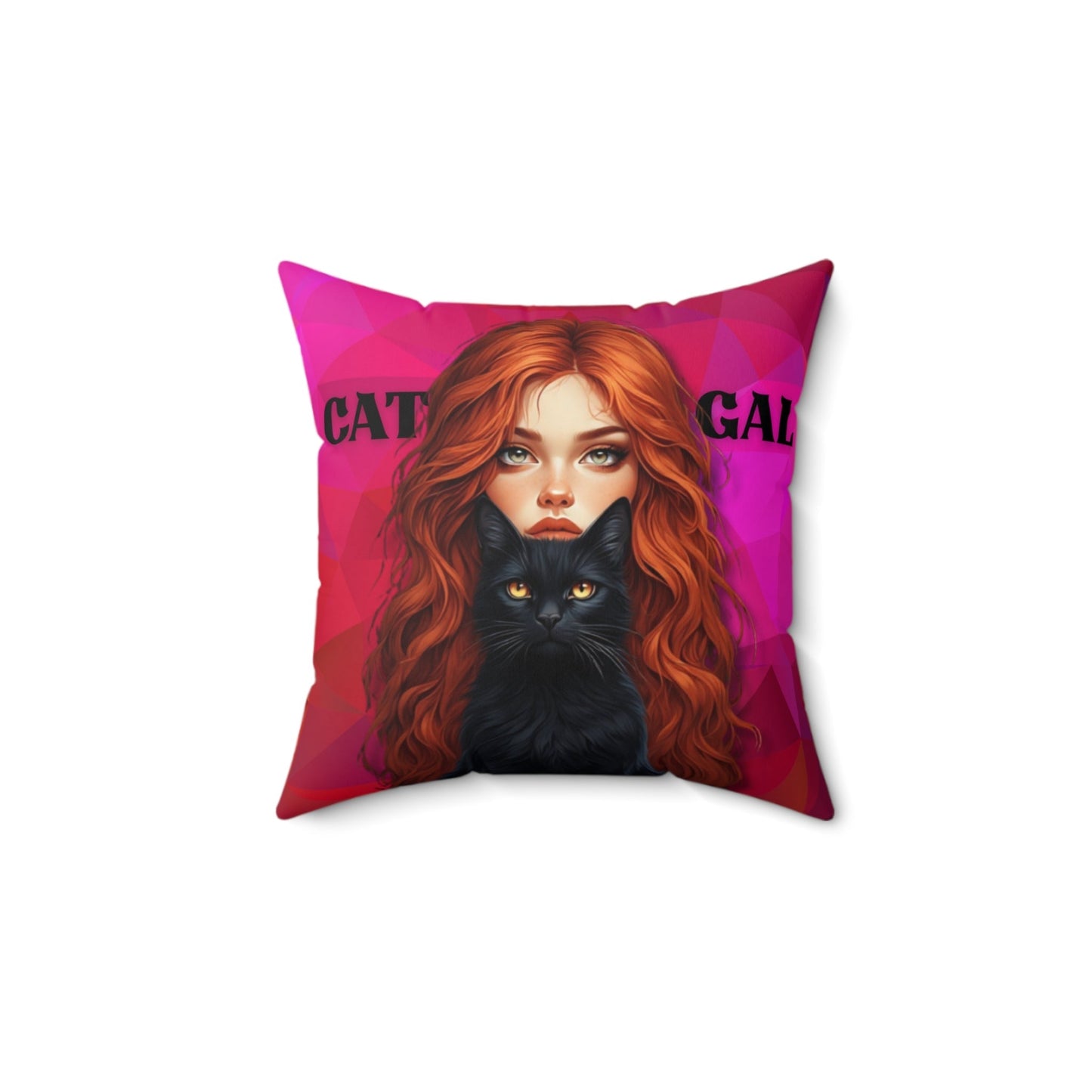 Almohada Decorativa Cat Gal - Decoración Estilosa para el Hogar