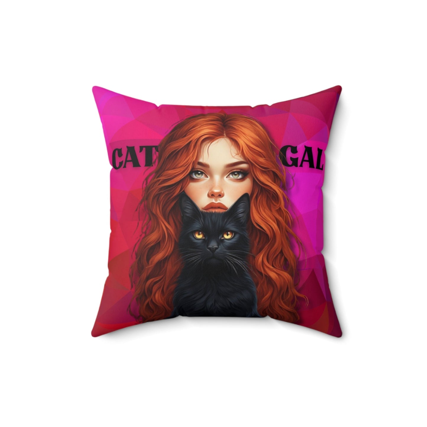 Almohada Decorativa Cat Gal - Decoración Estilosa para el Hogar