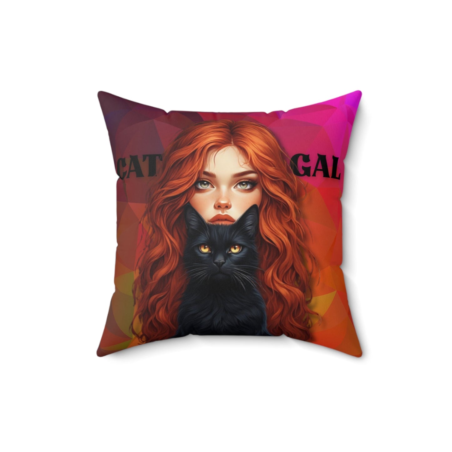 Almohada Decorativa Cat Gal - Decoración Estilosa para el Hogar