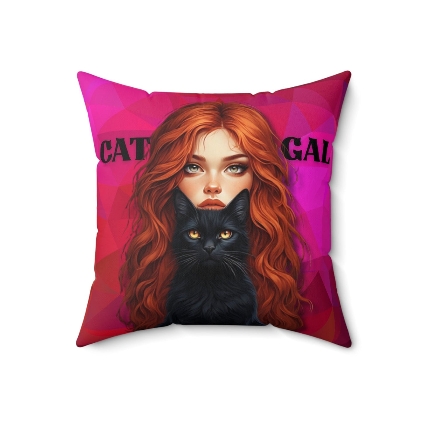 Almohada Decorativa Cat Gal - Decoración Estilosa para el Hogar