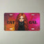 Cat Gal Vanity Plate - Chic Aluminum Decor