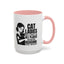 Taza de acento Cat Ladies Belong