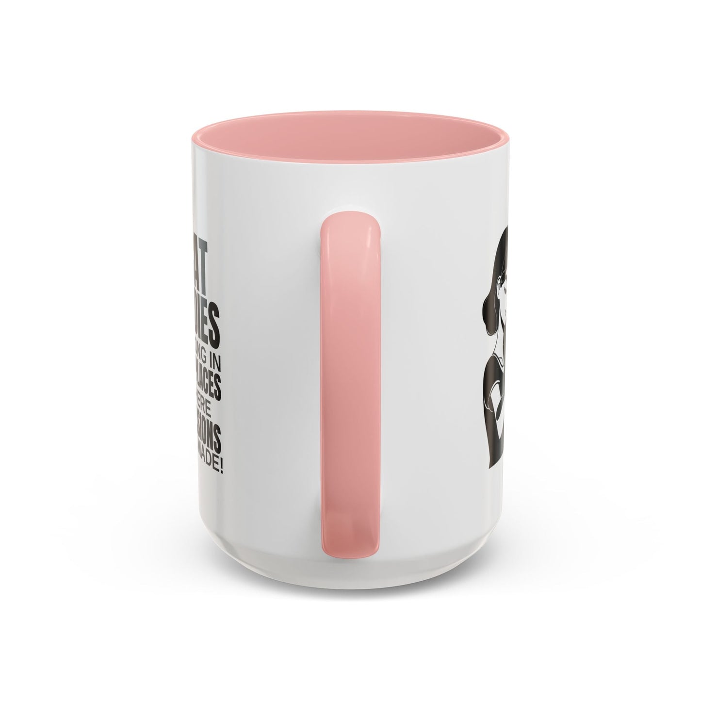 Taza de acento Cat Ladies Belong