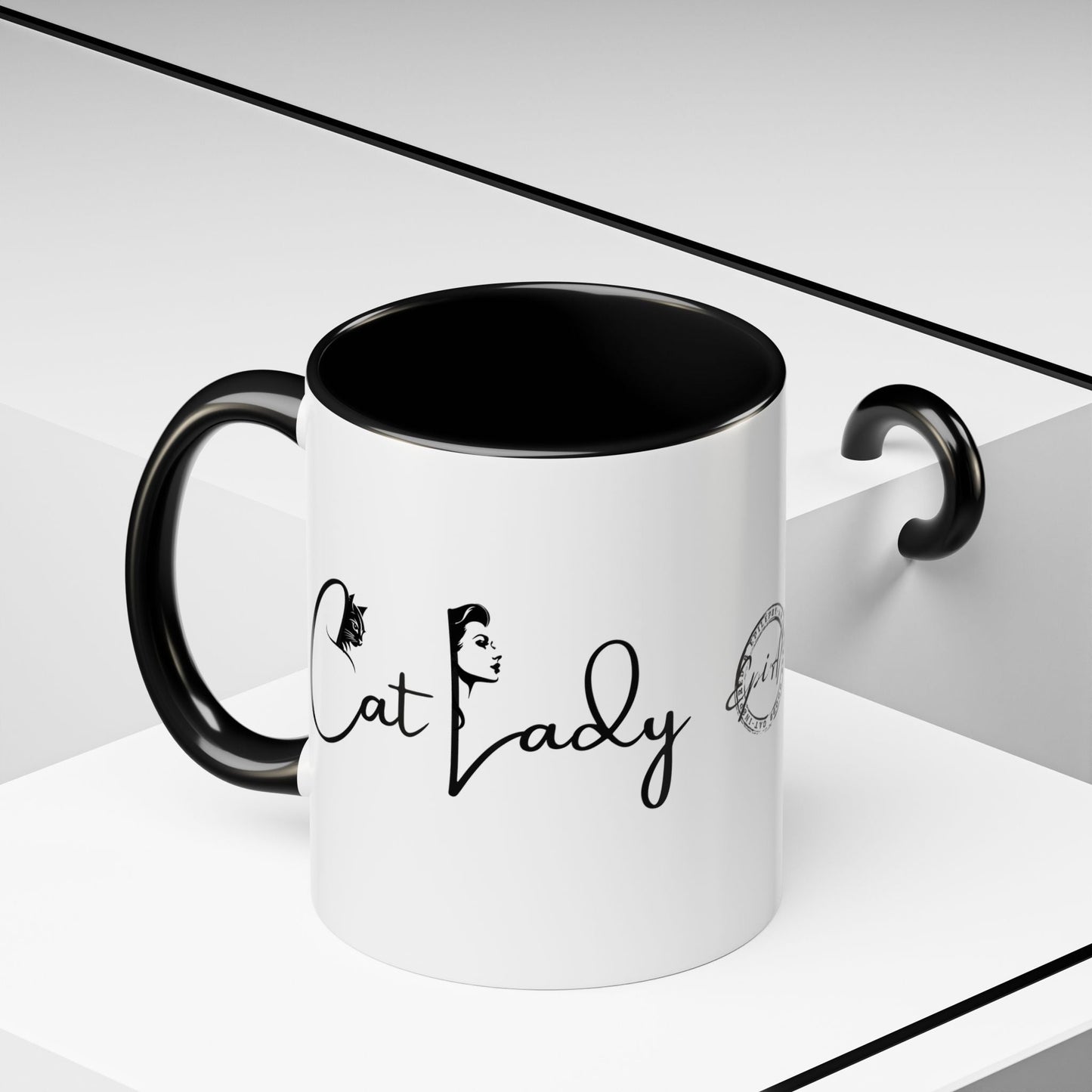 Whimsical Cat Lover's Coffee Mug - Ideal Gift for Feline Fans - Korvel