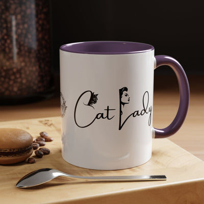 Whimsical Cat Lover's Coffee Mug - Ideal Gift for Feline Fans - Korvel