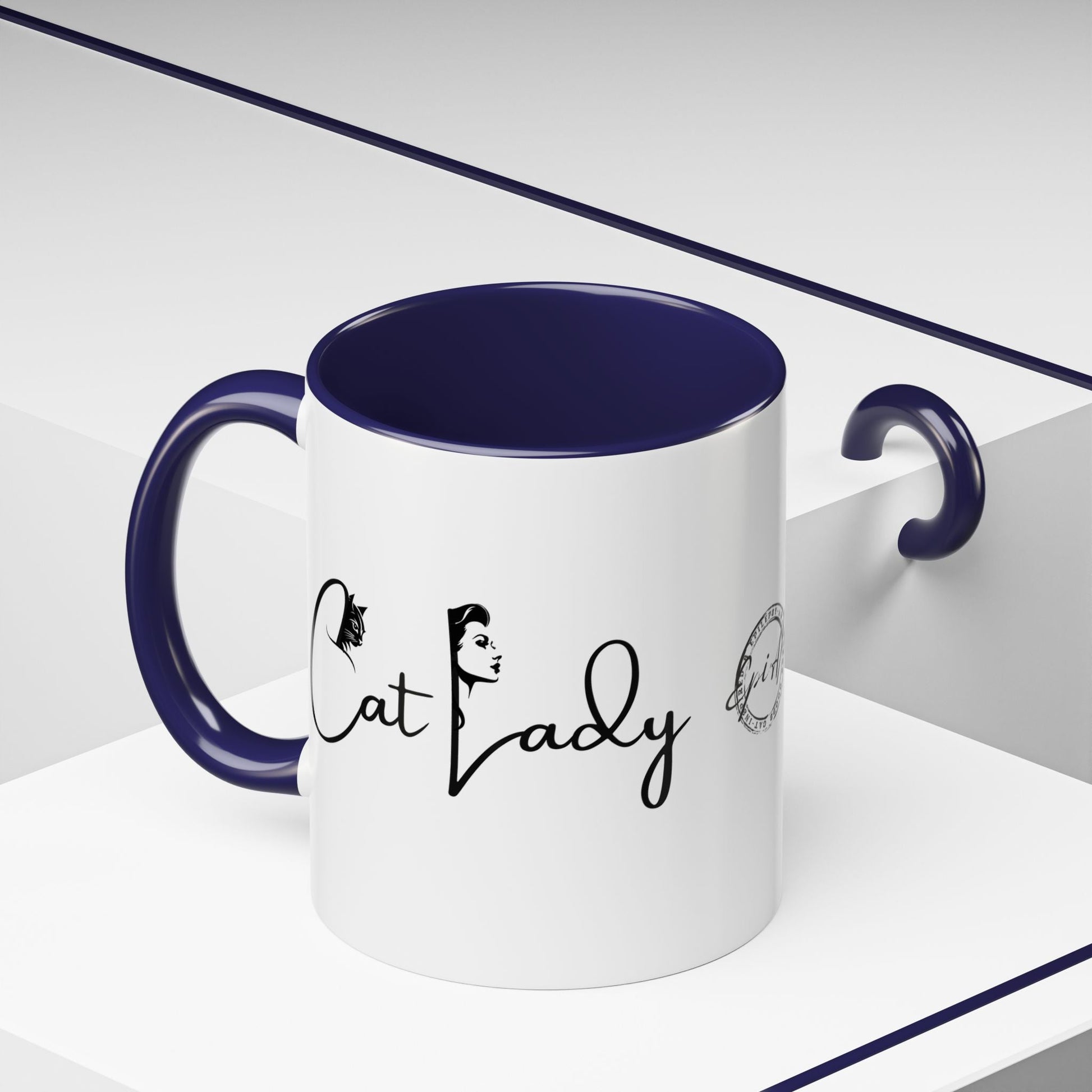 Whimsical Cat Lover's Coffee Mug - Ideal Gift for Feline Fans - Korvel
