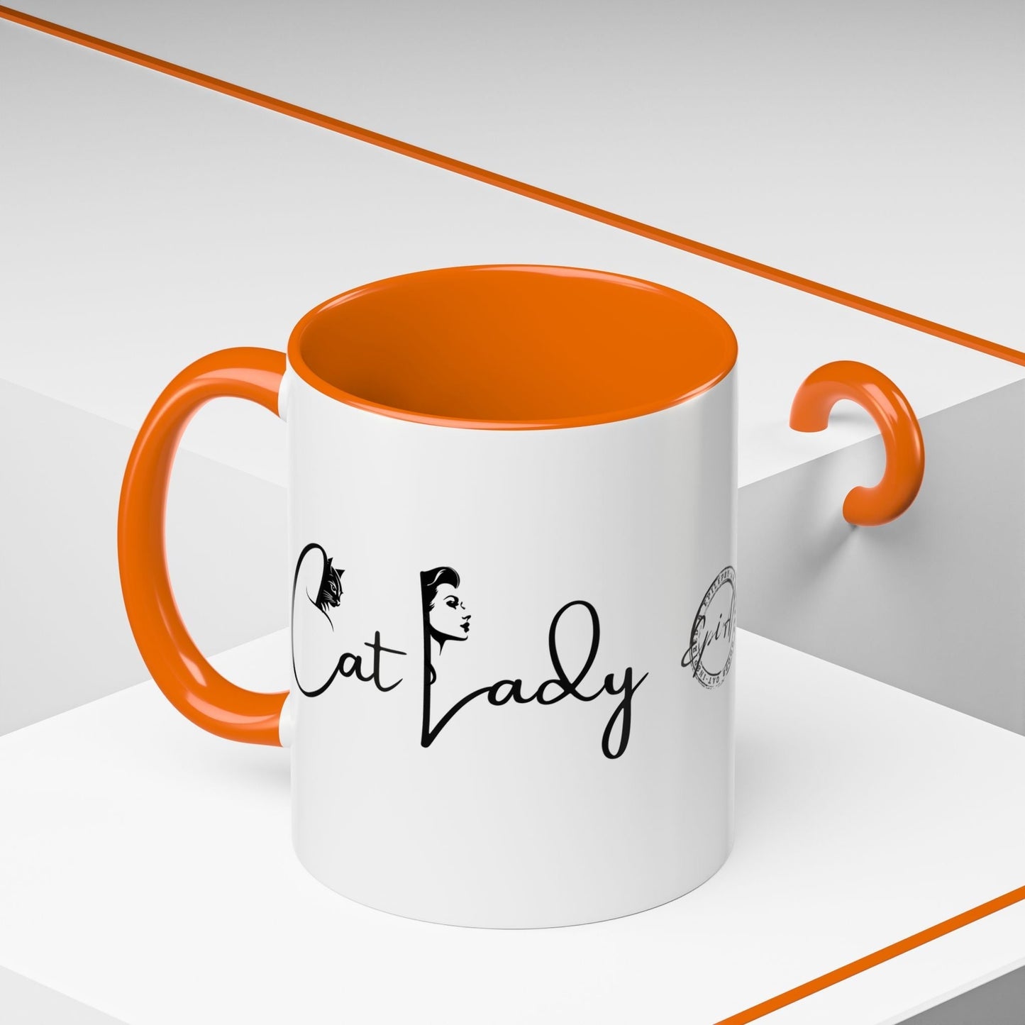 Whimsical Cat Lover's Coffee Mug - Ideal Gift for Feline Fans - Korvel