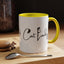 Whimsical Cat Lover's Coffee Mug - Ideal Gift for Feline Fans - Korvel