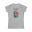 Camiseta Cat Lady Softstyle