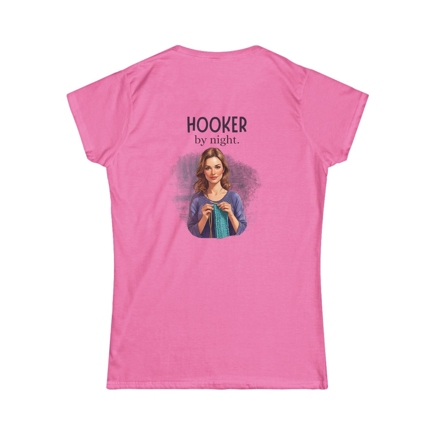 Camiseta Cat Lady Softstyle