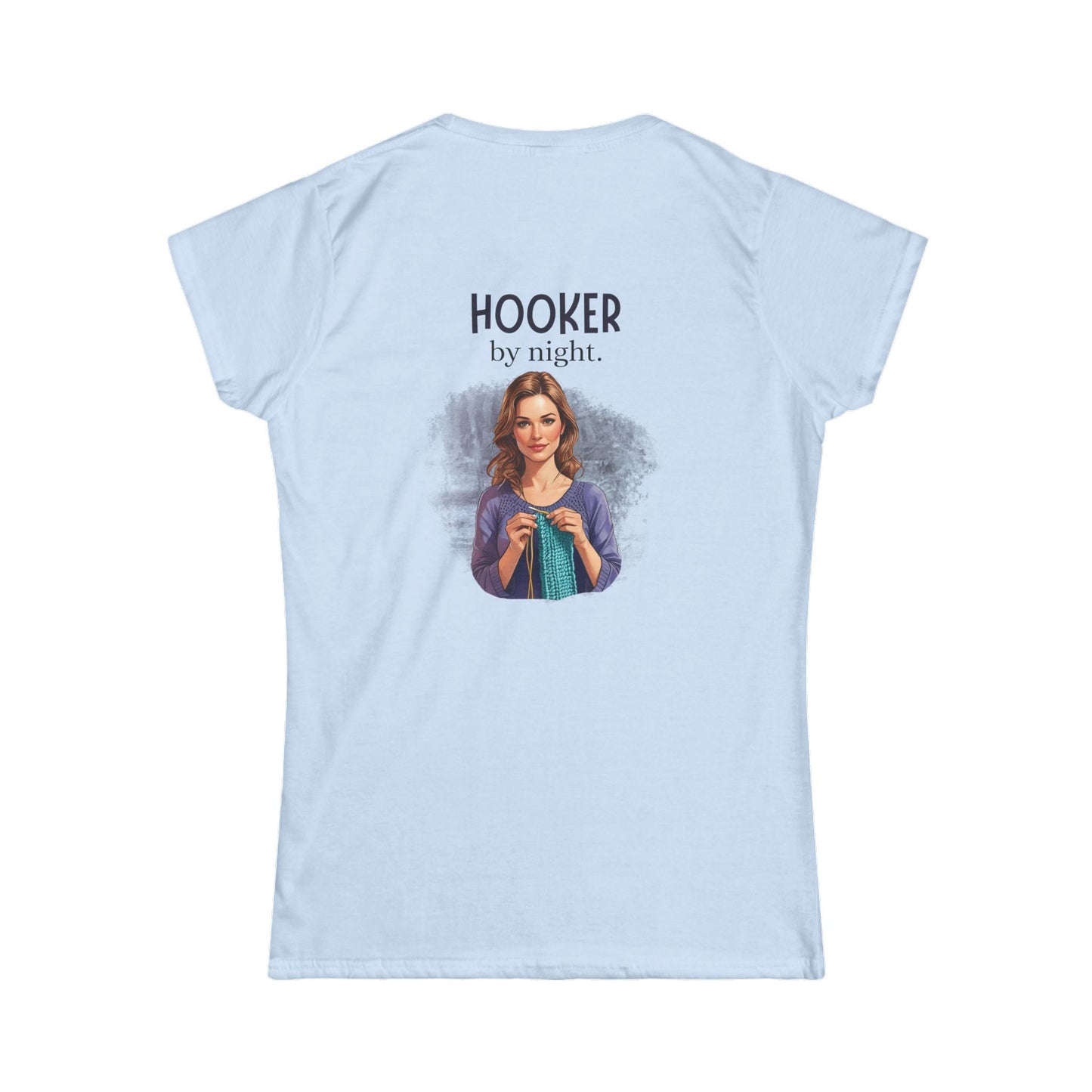 Camiseta Cat Lady Softstyle