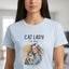 Camiseta Cat Lady Softstyle