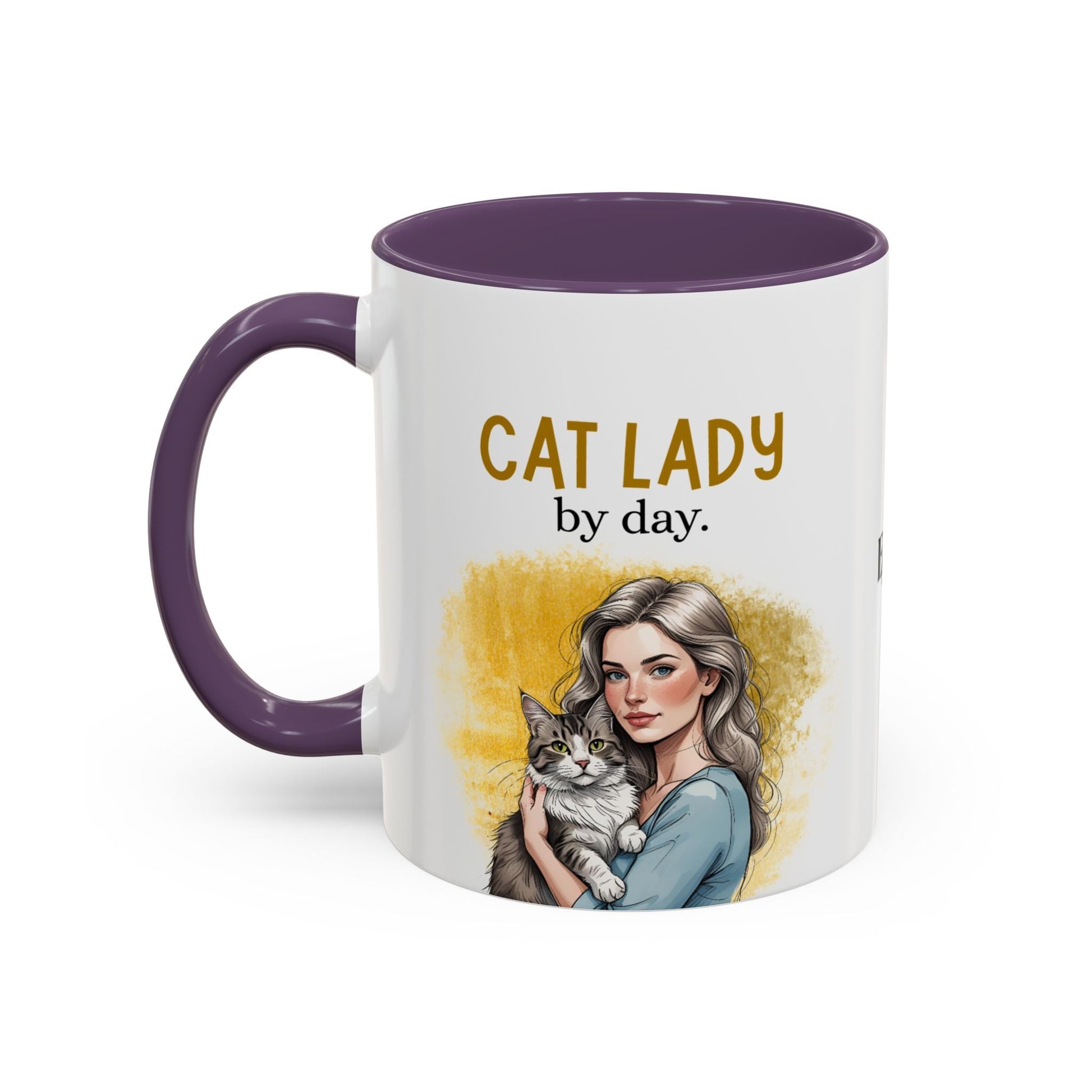 Hilarious Cat Lover's Coffee Mug - Purrfectly Fun! - Korvel