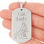Cat Lady Legs Engraved Necklace