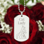 Cat Lady Legs Engraved Necklace