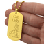 Cat Lady Legs Engraved Necklace