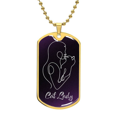 Elegant Cat Lover's Necklace with Adorable Kitty Charm - Korvel