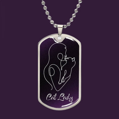 Elegant Cat Lover's Necklace with Adorable Kitty Charm - Korvel