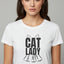 Camiseta Softstyle para Mujeres Cat Lady