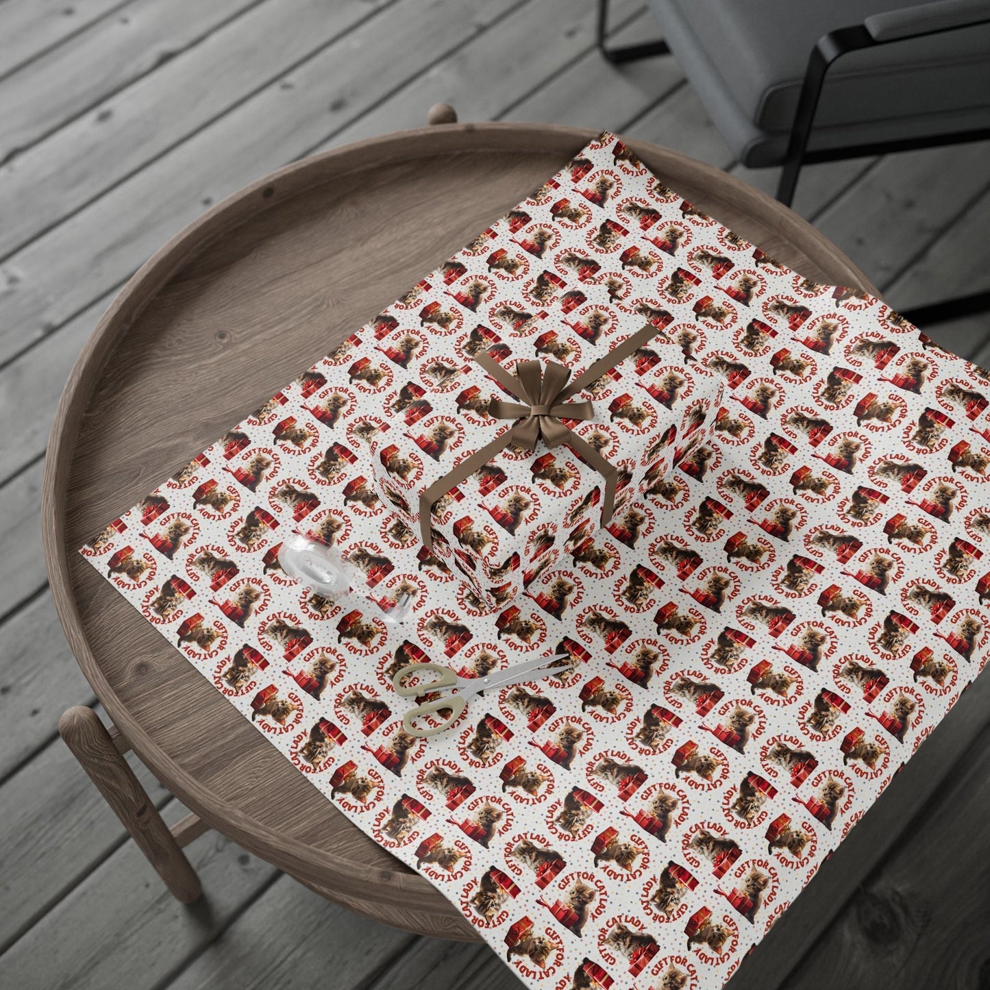 Papel de Regalo para Amantes de los Gatos
