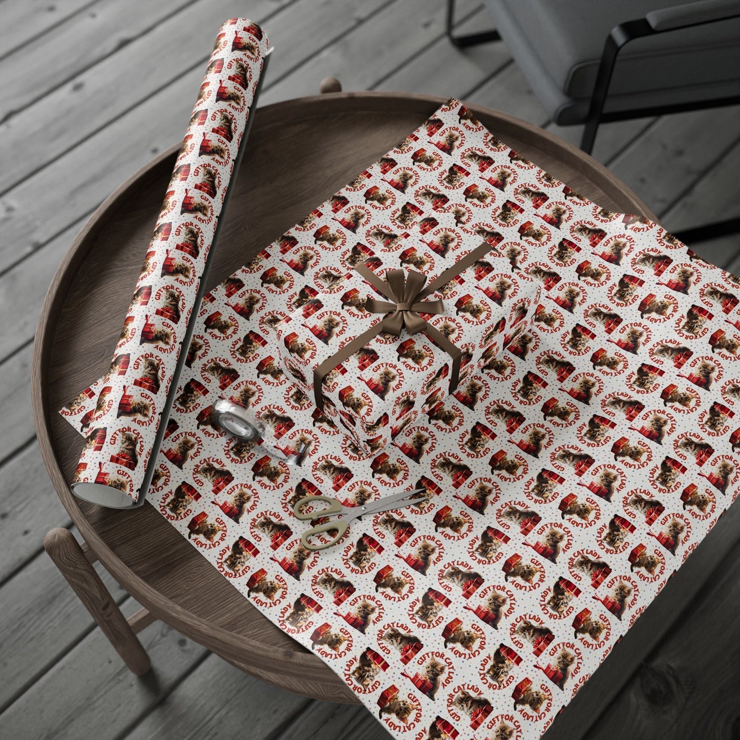 Papel de Regalo para Amantes de los Gatos