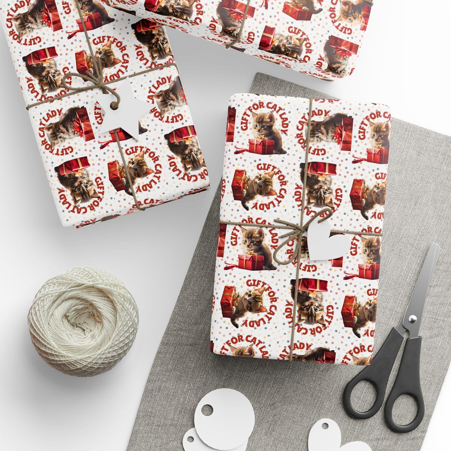 Papel de Regalo para Amantes de los Gatos