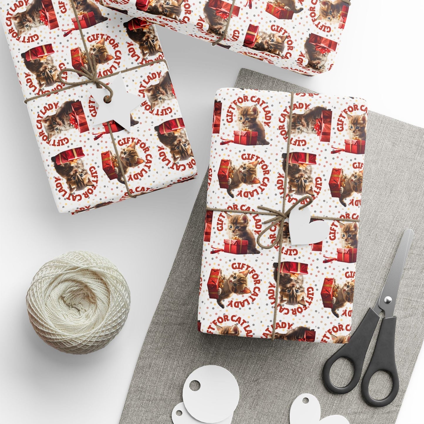 Papel de Regalo para Amantes de los Gatos