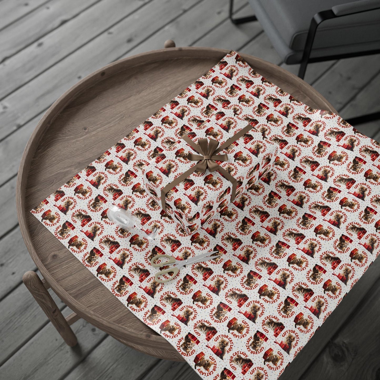 Papel de Regalo para Amantes de los Gatos