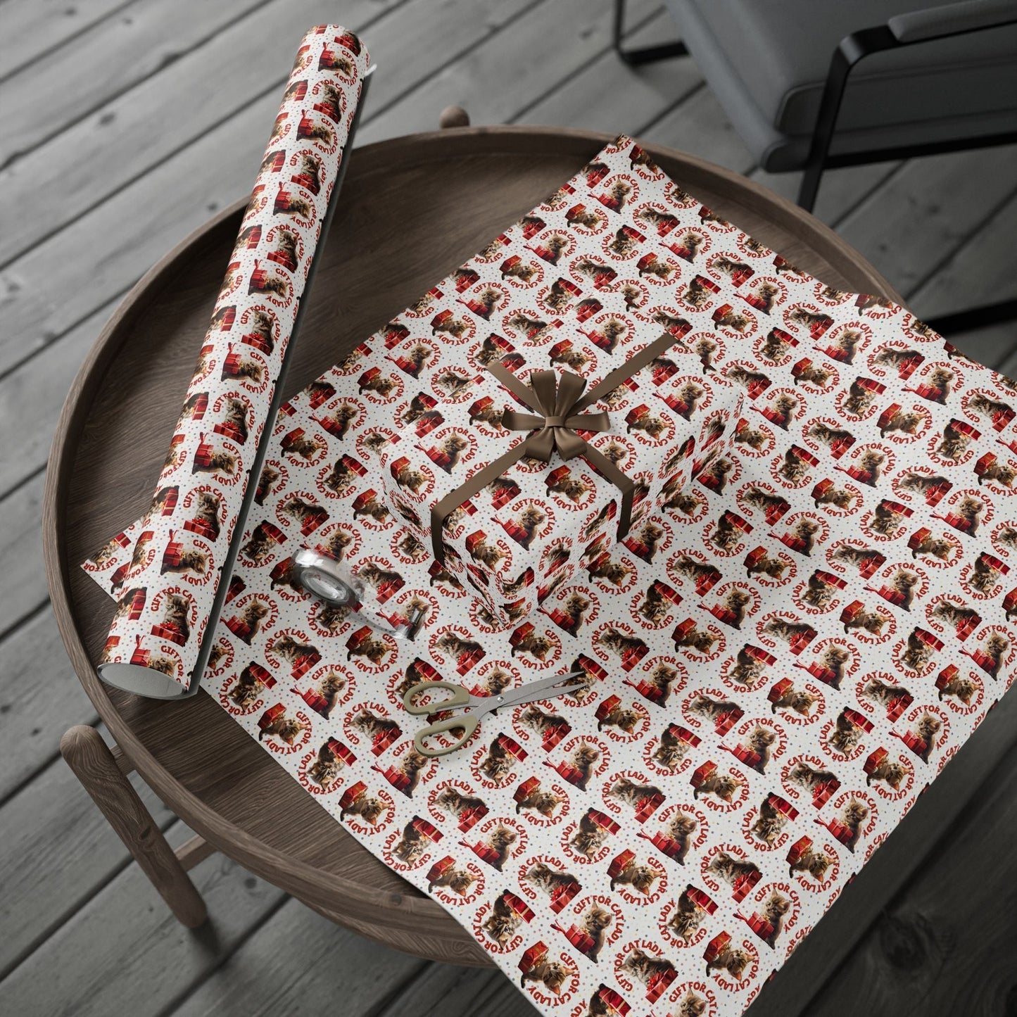 Papel de Regalo para Amantes de los Gatos