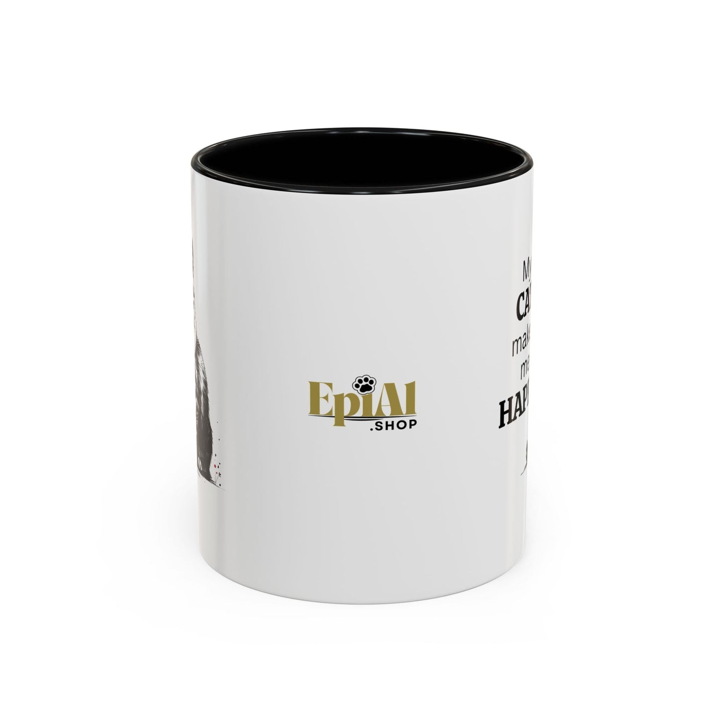 Taza de Café con Acento para Amantes de los Gatos: Regalo Ideal para Entusiastas de los Gatos