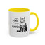 Taza de Café con Acento para Amantes de los Gatos: Regalo Ideal para Entusiastas de los Gatos