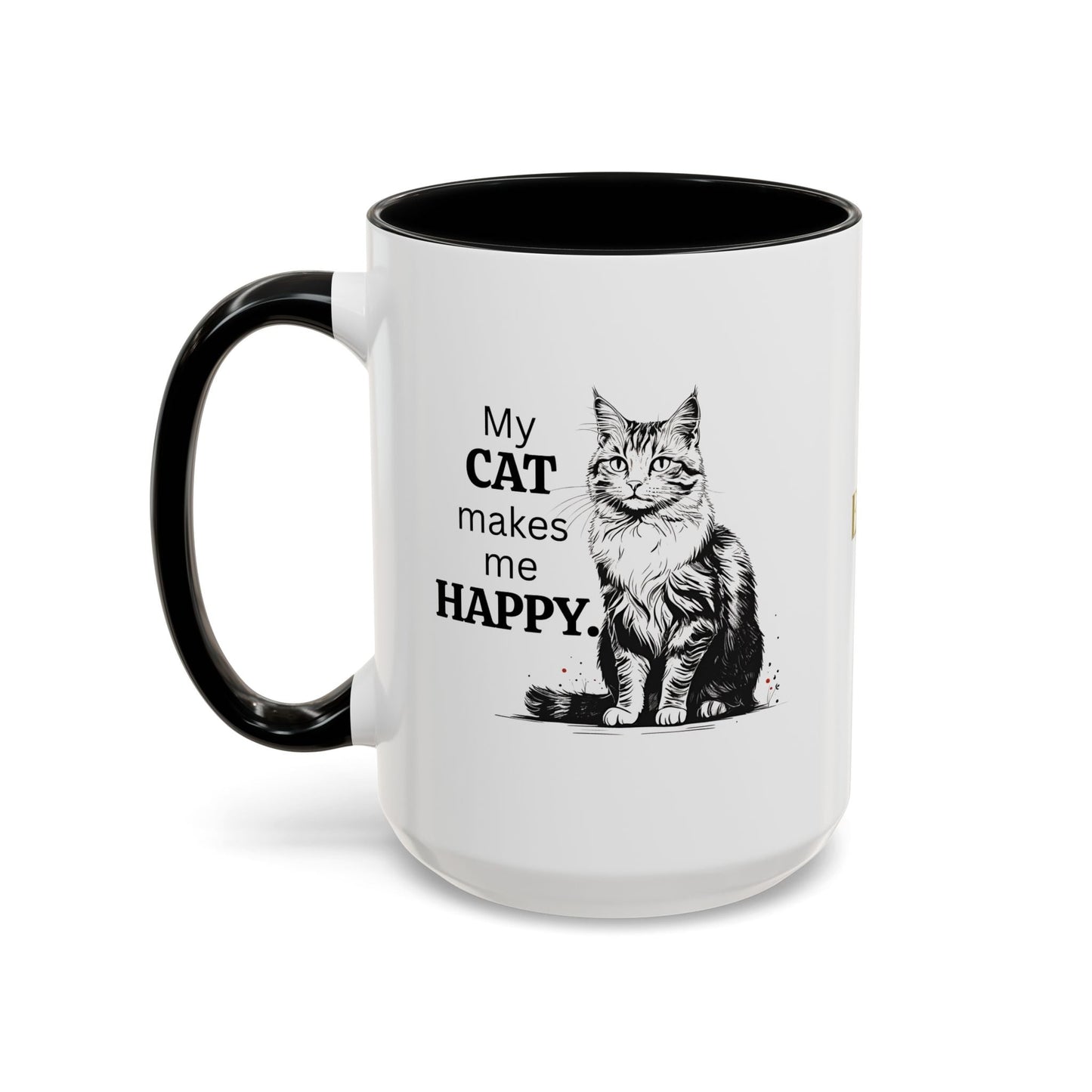 Taza de Café con Acento para Amantes de los Gatos: Regalo Ideal para Entusiastas de los Gatos