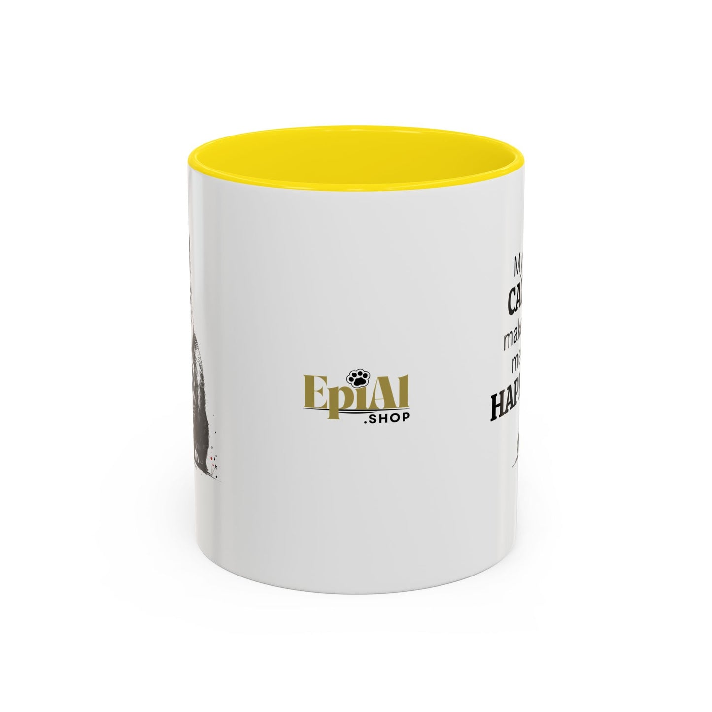 Taza de Café con Acento para Amantes de los Gatos: Regalo Ideal para Entusiastas de los Gatos