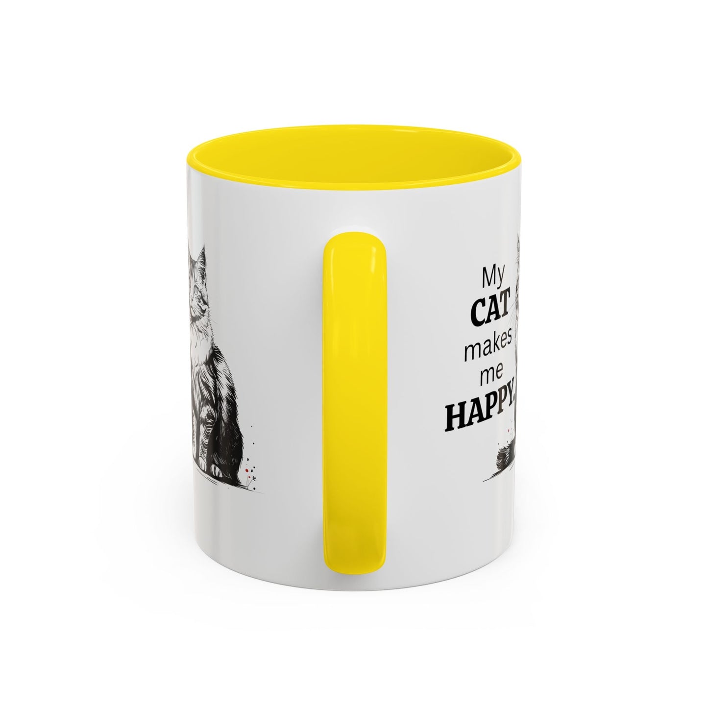 Taza de Café con Acento para Amantes de los Gatos: Regalo Ideal para Entusiastas de los Gatos